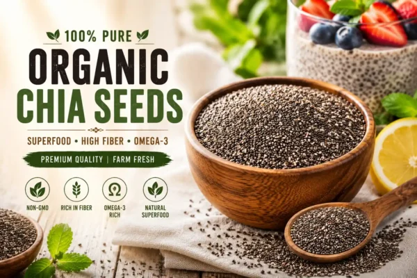 Pure Organic Chia Seeds