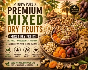 Pure Premium Mixed Dry Fruits Badam Kaju Akhrot Pista