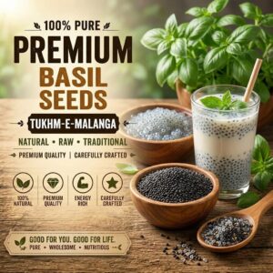 Basil Seeds (Tukhm-e-Malanga)